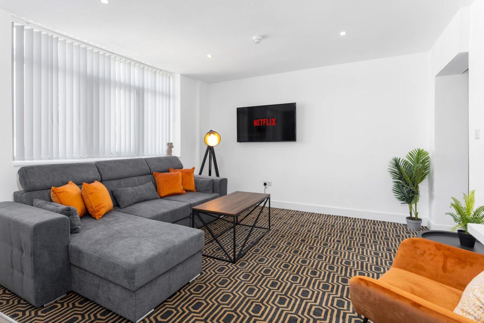 Flatzy - 16 Guests 4 En-Suite Central Apartment A Liverpool Eksteriør bilde