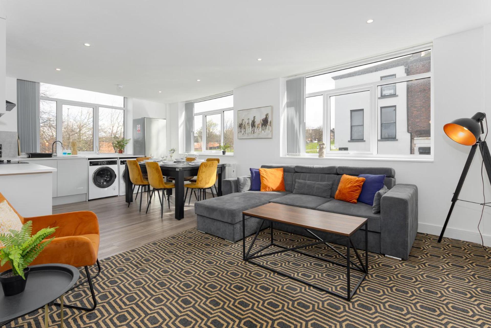 Flatzy - 16 Guests 4 En-Suite Central Apartment A Liverpool Eksteriør bilde
